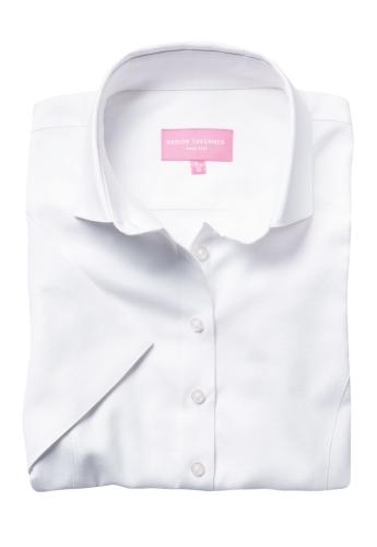 Victoria Ladies' Short Sleeve Blouse
