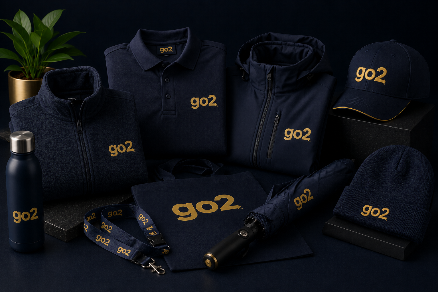 Branded promotional clothing and accessories
